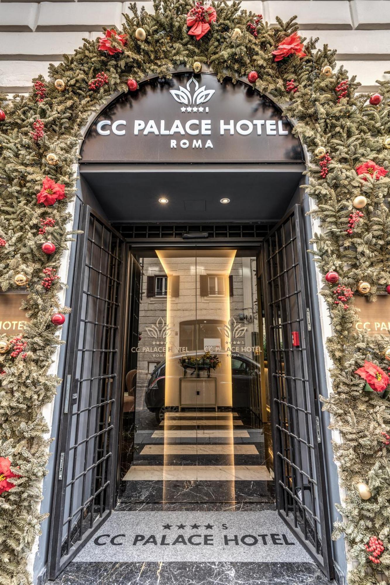 Cc Palace Hotel Рим Екстериор снимка